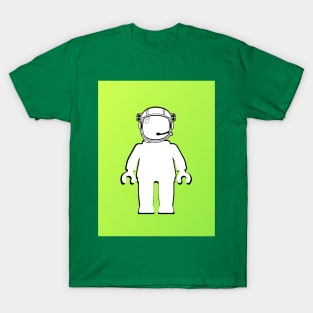 Banksy Style Astronaut Minifig  Customize My Minifig T-Shirt